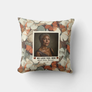 Coussin Papillon Camo Meilleure Maman Chien Déco Maison F