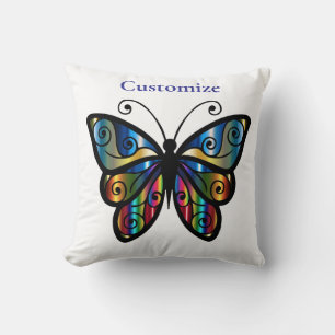Coussin Papillon Coloré Thunder_Cove
