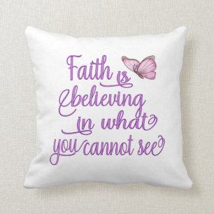 Coussin Papillon de foi