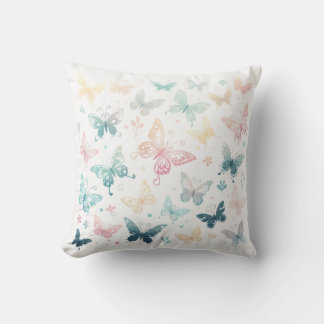 Coussin Papillon Motif design pour le charme de la décorat