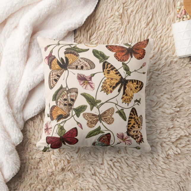 Coussin Papillon & papillon par Paul Gervais (Couverture)