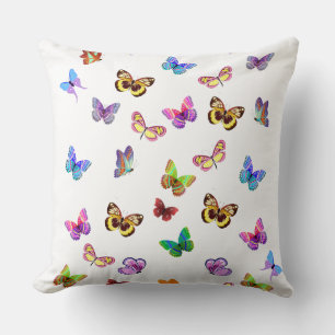 Coussin Papillons Lancer l'oreiller