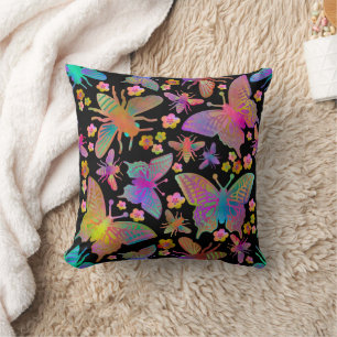 Coussin Papillons Maladroits sur le Terrain