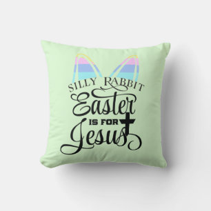 Coussin Pâques est pour Jésus