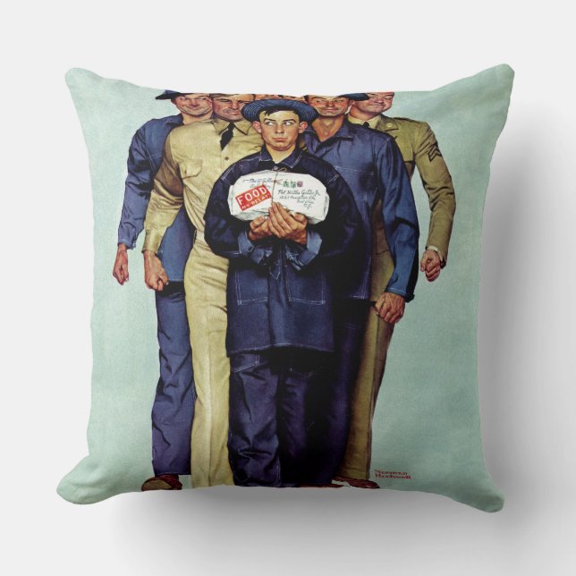 Coussin Paquet de Willie Gillis de maison (Recto)