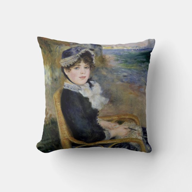 Coussin Par le bord de la mer (Recto)