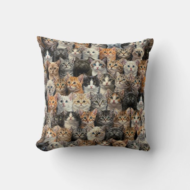 Coussin Parade Little Kittens (Recto)
