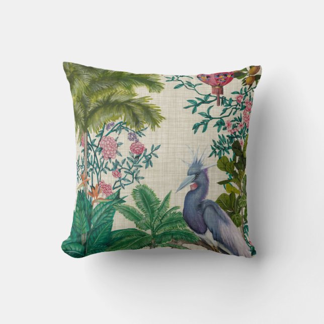 Coussin Paradise Chinoiserie (Recto)