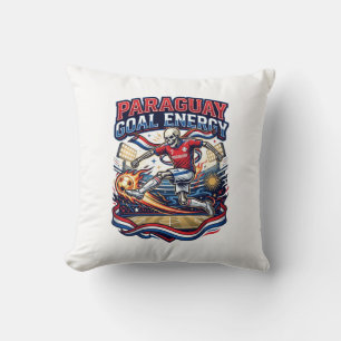 Coussin Paraguay But Énergie Skeleton Buteur Nations Gras