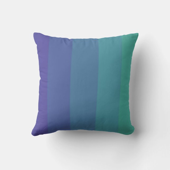 Coussin Paranoïa Palette Couleur Oeil Attaquant Ciel Bleu  (Verso)