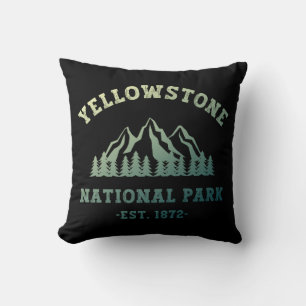 Coussin Parc national de Gradient Yellowstone Randonnée Ca
