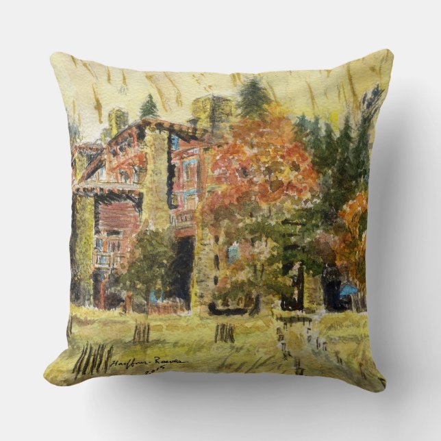 Coussin Parc national de Yosemite, Ahwahnee Hotel (Recto)
