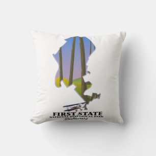 Coussin Parc national historique de First State Delaware