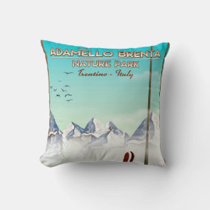 Coussin Parc naturel d'Adamello Brenta Italie Impression d