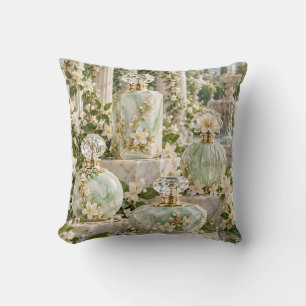 Coussin Parfum botanique de menthe Jardin de marbre