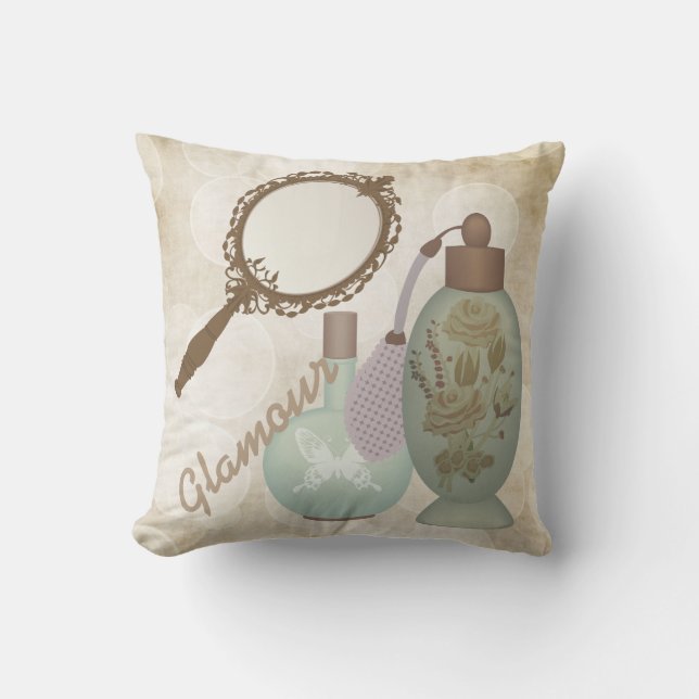 Coussin Parfums vintages de charme (Recto)