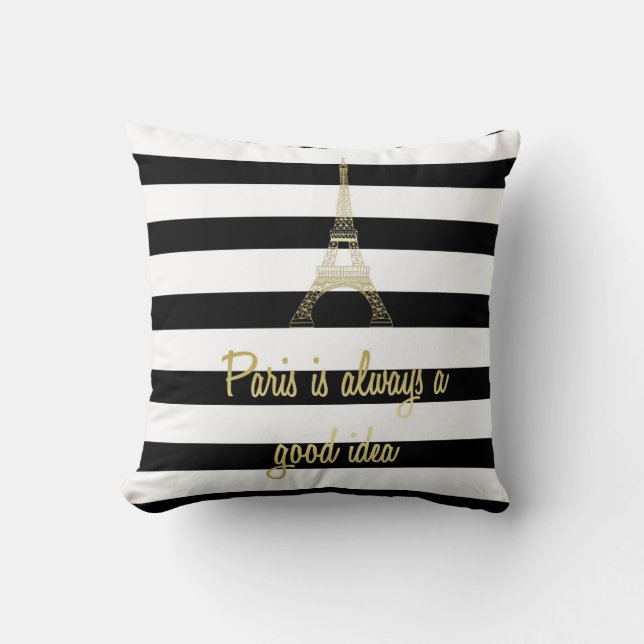 Coussin Paris est toujours une bonne idée (Recto)
