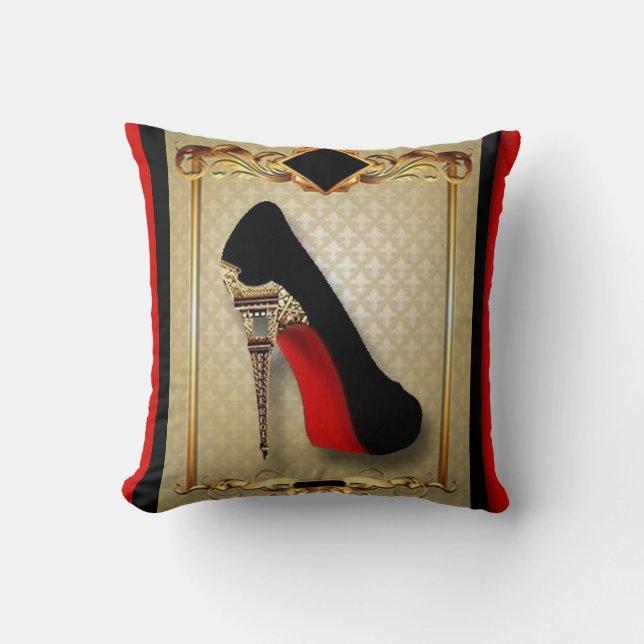 Coussin Paris High Heure (Recto)