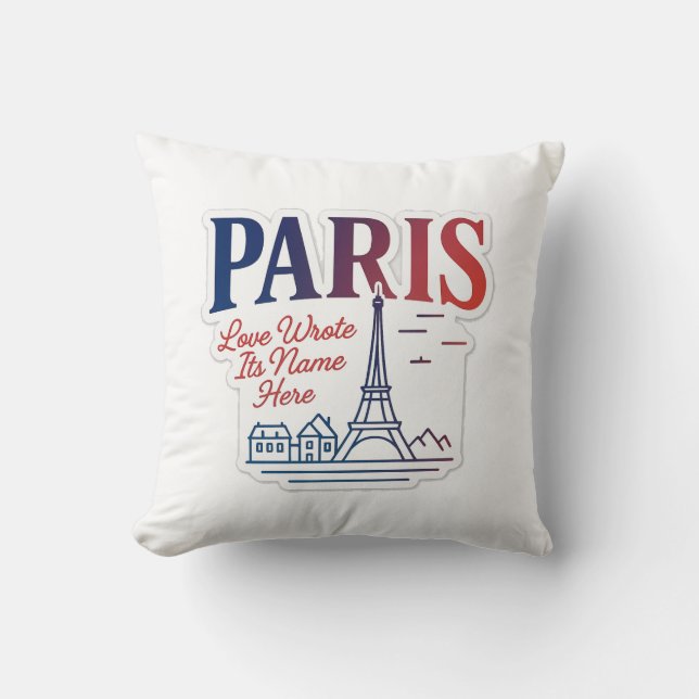 Coussin Paris - Love Wrote Its Name Here (Recto)
