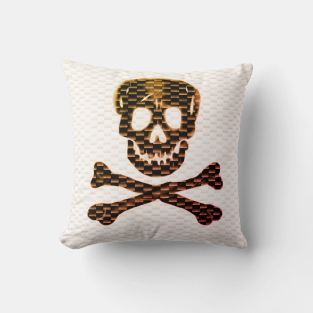Coussin Parlez comme une journée de pirates (Recto)