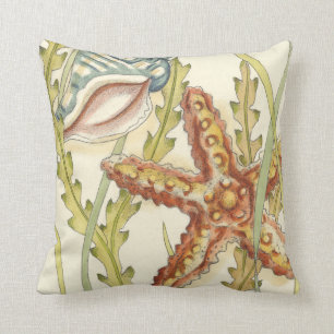 Coussin Partie Shell multicolore
