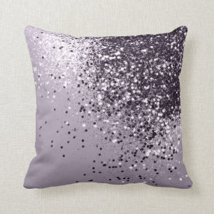 Coussin Parties scintillant de la dame de la Lavande étin