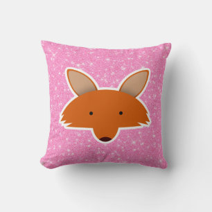 Coussin Parties scintillant Fox