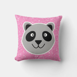 Coussin Parties scintillant Raccoon