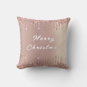 Coussin Parties scintillant rose Gold Blush  Drives Coussi