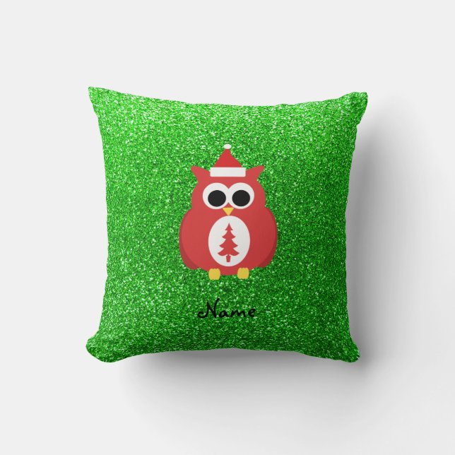 Coussin Parties scintillantes nommées personnalisées de (Recto)