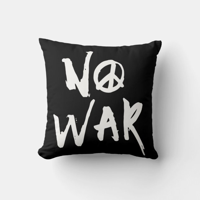 Coussin Pas de guerre (Recto)