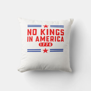 Coussin Pas de rois en Amérique Classique Minimaliste Prop