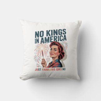 Coussin Pas de rois en Amérique Fabulueuses Reines Fierté