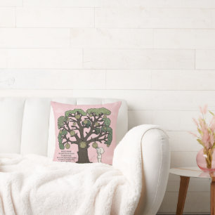 Coussin Pas de TEMPS comme le présent