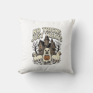 Coussin Pas de tours juste des friandises Halloween Dachsh