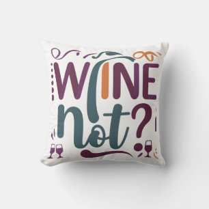 Coussin Pas de vin ?