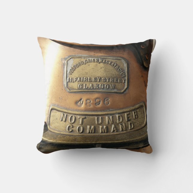 Coussin Pas sous la commande (Recto)