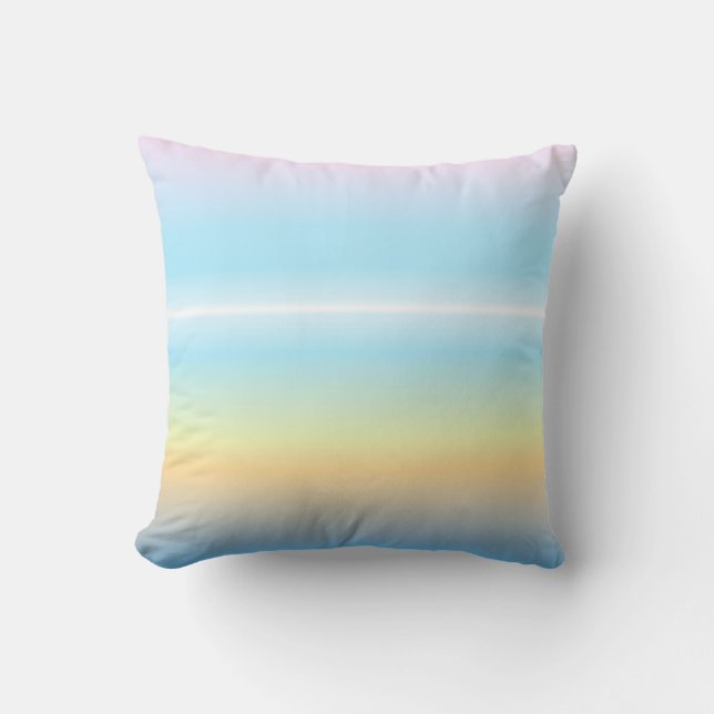 Coussin Pastel palette twilight tons ombre (Recto)