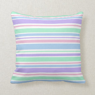 Coussin Pastel Stripes