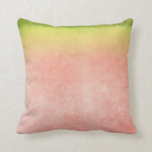 Coussin Pastèque colorée Arc-en-ciel