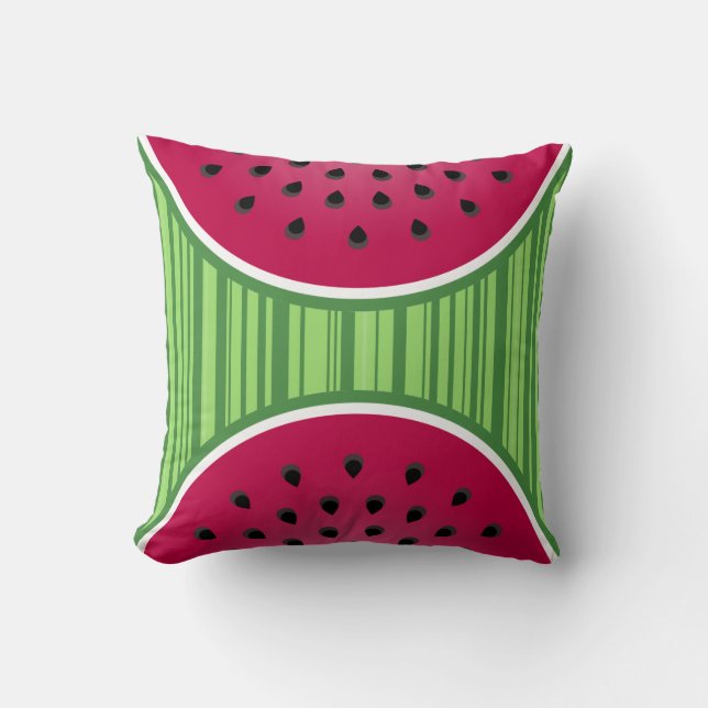 Coussin Pastèque Wedgies (Recto)