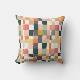 Coussin Patchwork Pastels