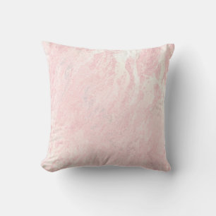 Coussin Pâte Pastel en poudre rose pâle Marbre glacé bl