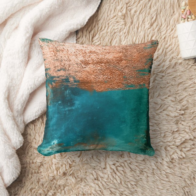 Coussin Patina en cuivre (Couverture)