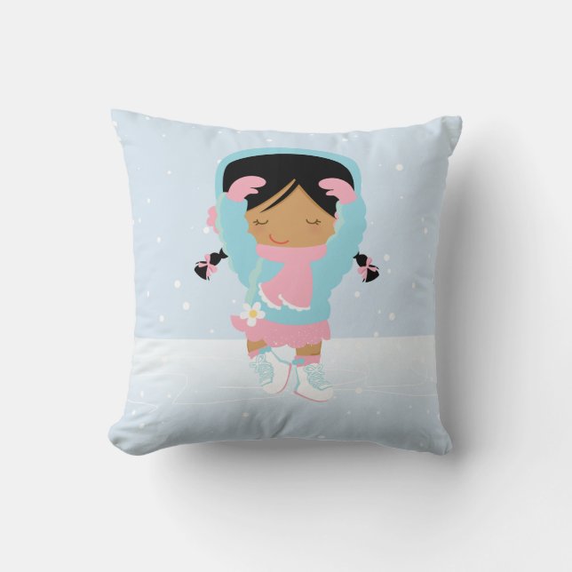 Coussin Patinage artistique Little (Recto)