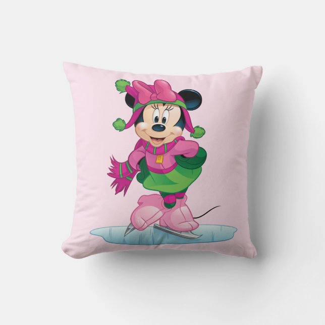 Coussin Patinage sur glace Minnie (Recto)