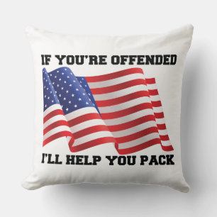 Coussin patriote américain