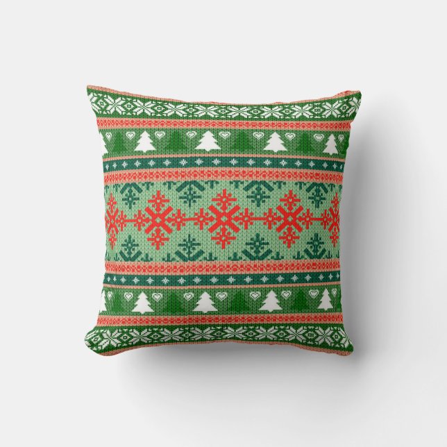 Coussin Patters de Christmas (Recto)