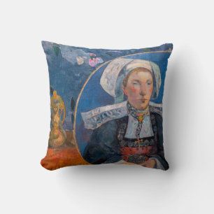 Coussin Paul Gauguin - La Belle Angèle, Pont-Aven