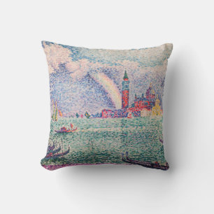 Coussin Paul Signac - Arc-en-ciel, Venise